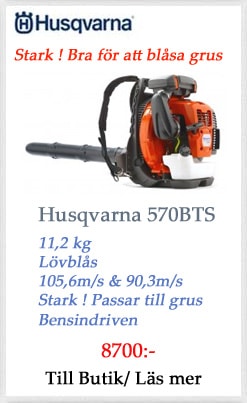 husqvarna 570BTS lövblås