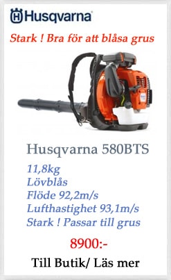 husqvarna 580BTS 2