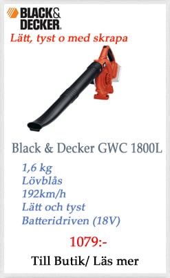 Black & Decker GWC 1800L