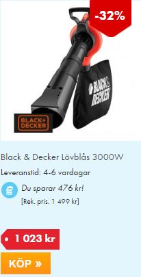 lövblås med kratta
