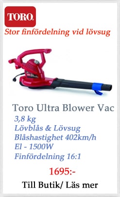 Toro Ultra Blower Vac
